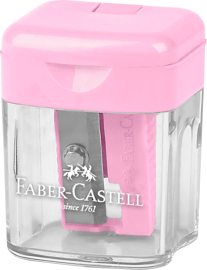 ASCUTITOARE PLASTIC SIMPLA CU CONTAINER PASTEL FABER-CASTELL ASCUTITOARE PLASTIC SIMPLA CU CONTAINER PASTEL FABER-CASTELL